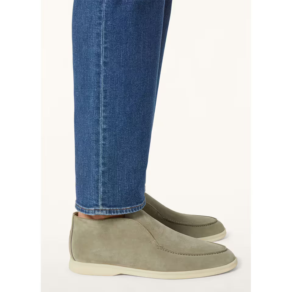 Bottillons Loro Piana - Open Walk - Gris Armée - Image 2