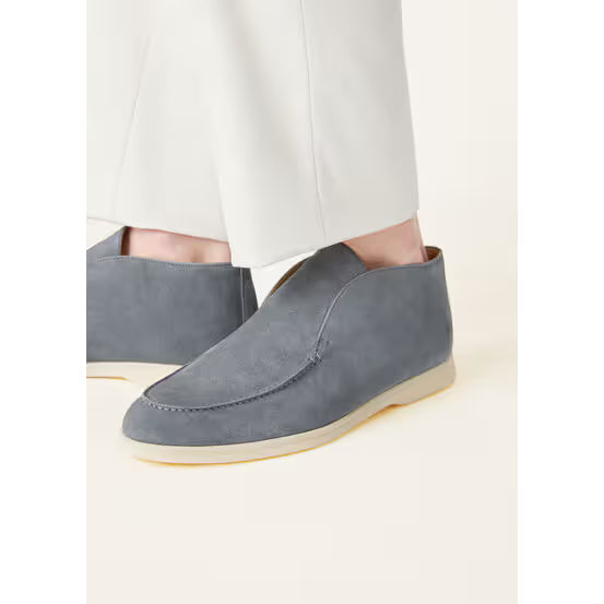 Bottillons Loro Piana - Open Walk - Gris - Image 2
