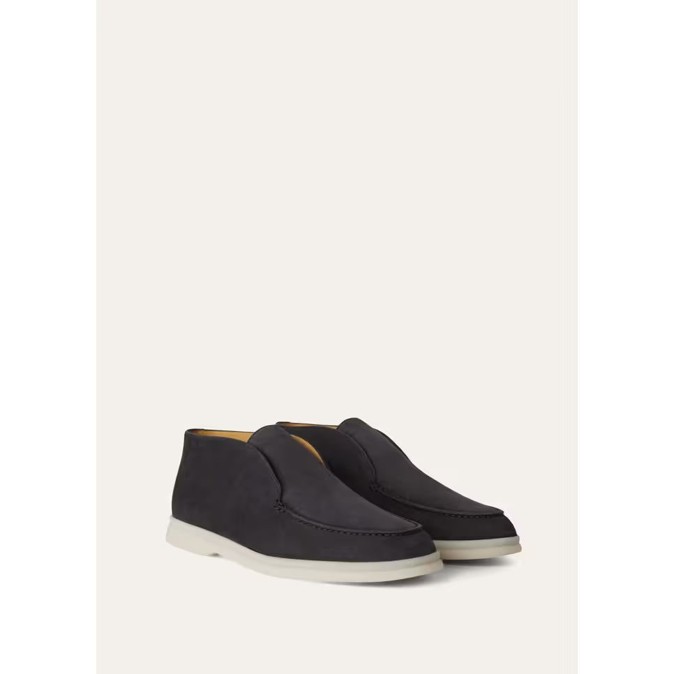 Bottillons Loro Piana - Open Walk - Noir