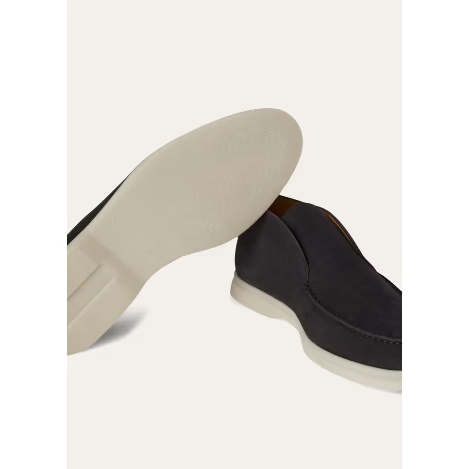 Bottillons Loro Piana - Open Walk - Noir - Image 6