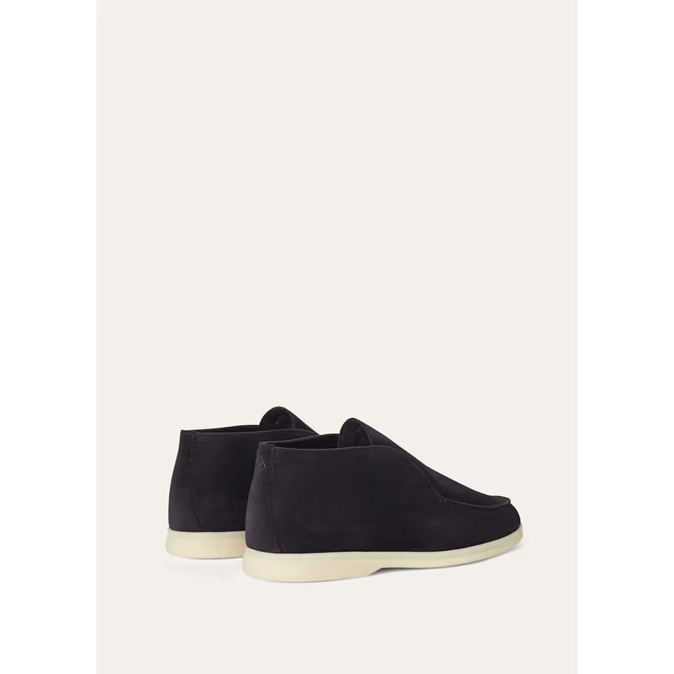 Bottillons Loro Piana - Open Walk - Bleu Marine - Image 4