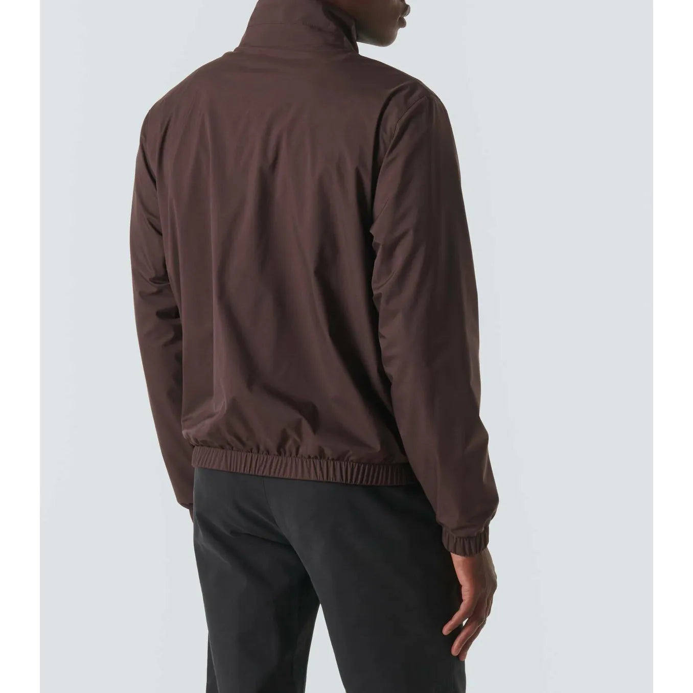 Bomber Loro Piana - En tissu Windmate - Marron - Image 4