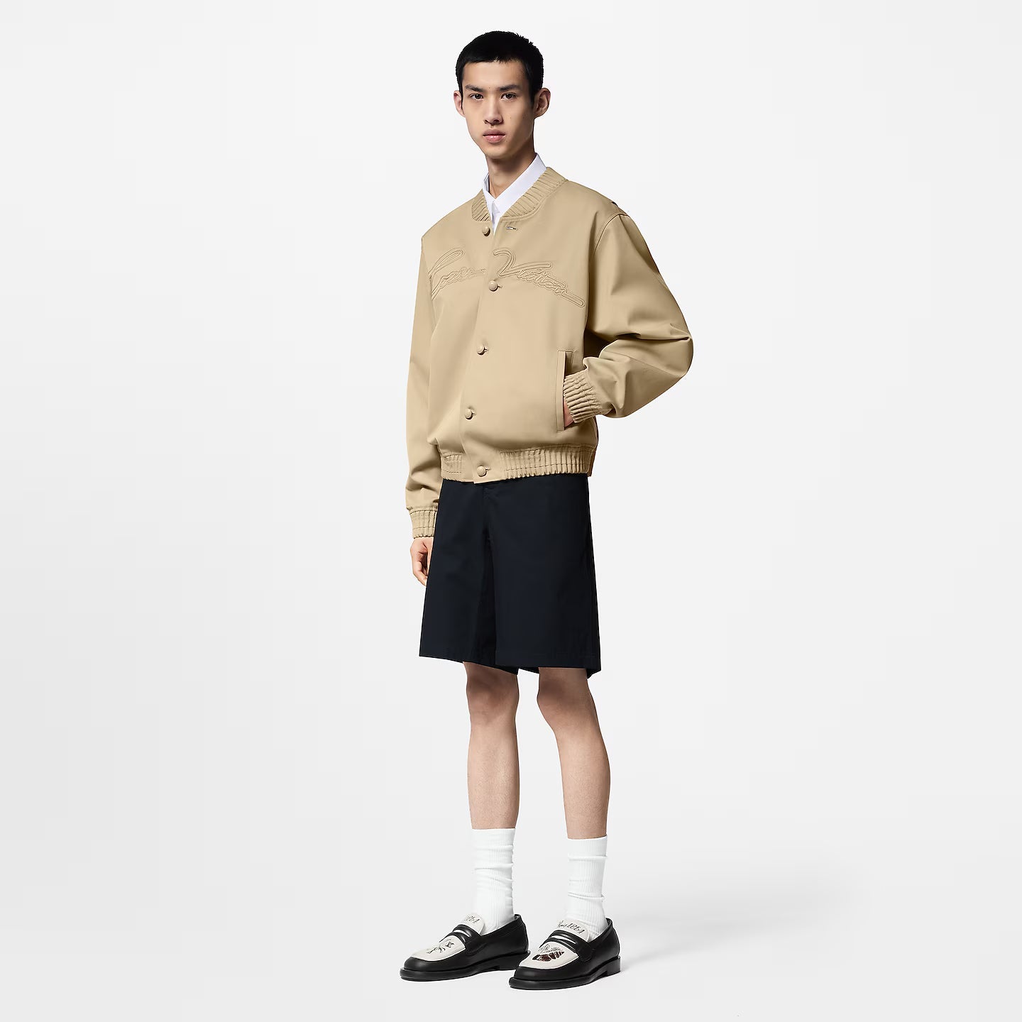 Bomber Louis Vuitton - Cotton Brodé - Image 3